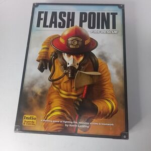 Flash Point Fire Rescue Board Game Indie Boards & Cards Complete Firefighter